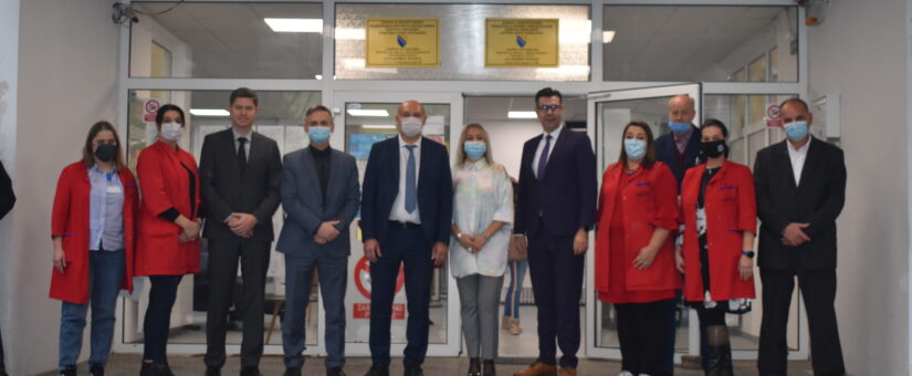 MINISTAR DRLJAČA POSJETIO CENTAR “VLADIMIR NAZOR” U SARAJEVU