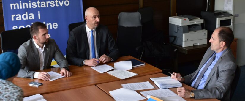 MINISTAR DELIĆ SASTAO SE DANAS S PREDSTAVNICIMA SINDIKATA U FBIH I UDRUŽENJEM POSLODAVACA FBIH