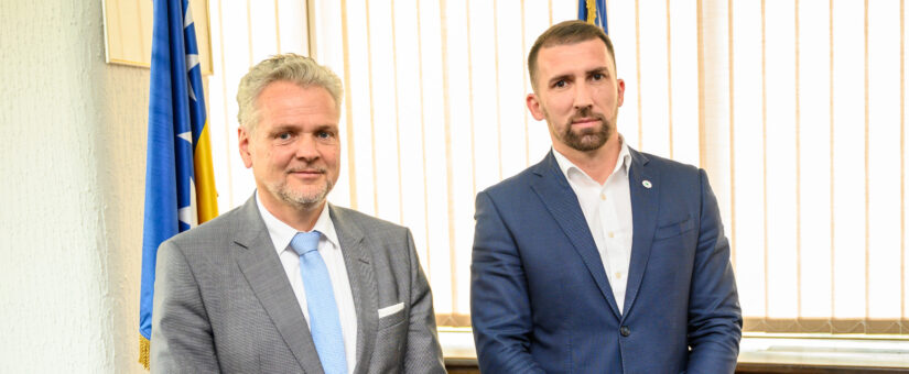 MINISTAR DELIĆ SASTAO SE DANAS SA JOHANNOM SATTLEROM, AMBASADOROM EU U BIH