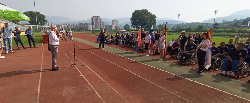 DANAS U ZENICI ODRŽANO MEĐUNARDNO PRVENSTVO PARAPLEGIČARA; U IME MINISTRA DELIĆA NA OVOM SPORTSKOM DOGAĐAJU PRISUTNIMA SE OBRATIO POMOĆNIK JONJIĆ