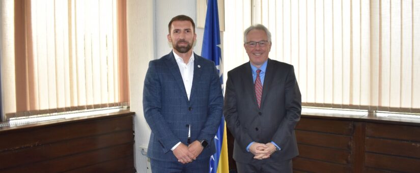 MINISTAR DELIĆ I AMBASADOR MURPHY O NEOPHODNIM REFORMAMA I DIGITALIZACIJI RESORNIH INSTITUCIJA; PRAVI JE TRENUTAK ZA PROMJENE