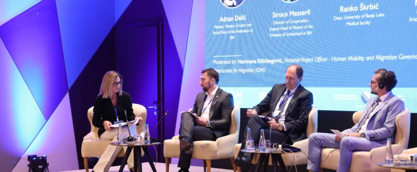 MINISTAR DELIĆ UČESTVOVAO NA IOM-OVOM PANELU O RADNIM MIGRACIJAMA U BIH