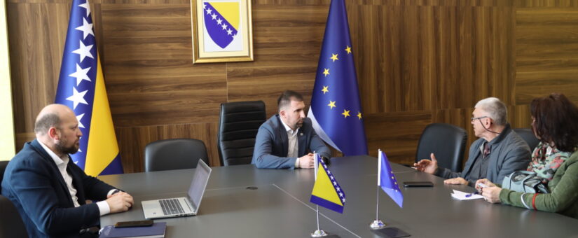 MINISTAR DELIĆ PRIMIO NA SASTANAK UDRUŽENJE OSOBA SA CEREBRALNOM PARALIZOM KANTONA SARAJEVO UOČI NJIHOVOG 40. JUBILEJA
