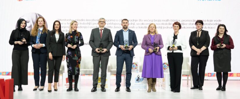 NA CENTRALNOM DOGAĐAJU KAMPANJE GENERACIJA ZA RAVNOPRAVNOST MINISTRU DELIĆU URUČENA PLAKETA KAO ODGOVORNOM AKTERU AKCIONE KOALICIJE EKONOMIJE PRAVDE I PRAVA