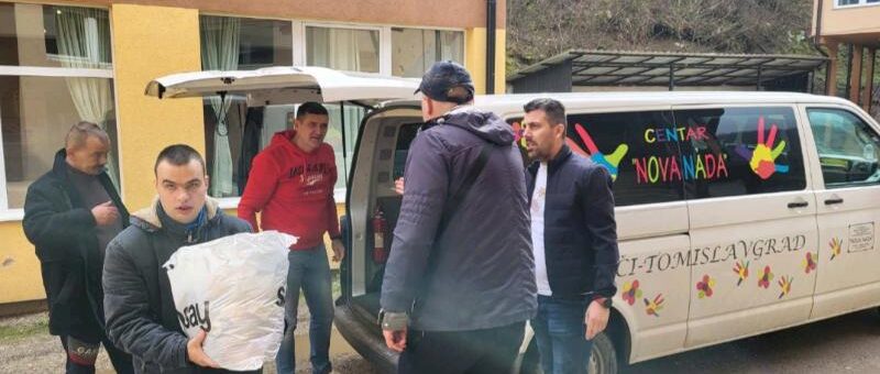 DONACIJA JU CENTAR “NOVA NADA” KOVAČI – TOMISLAVGRAD