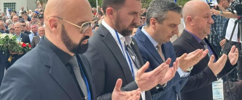DELEGACIJA VLADE FEDERACIJE BIH NA OBILJEŽAVANJU GODIŠNJICE U AHMIĆIMA