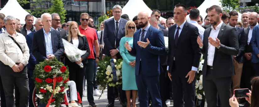 DELEGACIJA VLADE FEDERACIJE BIH PRISUSTVOVALA OBILJEŽAVANJU DANA SJEĆANJA NA UBIJENU DJECU SARAJEVA