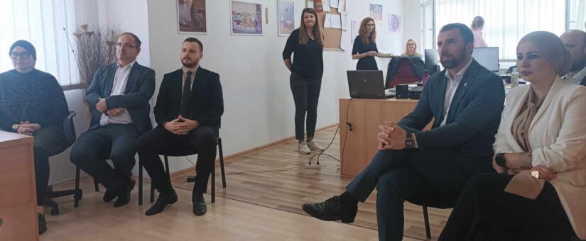 FEDERALNI MINISTAR RADA I SOCIJALNE POLITIKE ADNAN DELIĆ POSJETIO CENTAR ZA DJECU I MLADE S POSEBNIM POTREBAMA ZENIČKO-DOBOJSKOG KANTONA