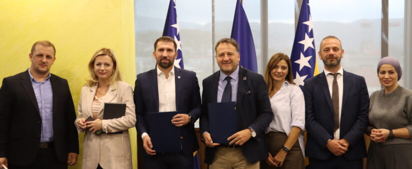 MINISTAR DELIĆ SA REZIDENTNIM PREDSTAVNIKOM UNDP-A POTPISAO SPORAZUM O SUFINANSIRANJU PROJEKATA