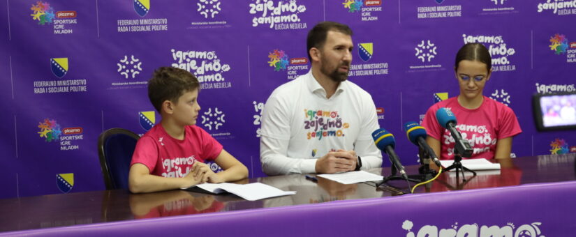 DJECA ZAJNA I BERIZ S MINISTROM DELIĆEM NAJAVILA OBILJEŽAVANJE DJEČIJE NEDJELJE