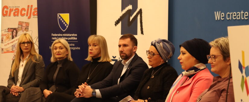 OTVARANJE KAMPANJE “16 DANA AKTIVIZMA PROTIV RODNO ZASNOVANOG NASILJA”; NAJAVLJENA FUNDRAISING VEČER “UZ NJU, ZA NJENU SLOBODU”, VELIKI DONATORSKI DOGAĐAJ ZA EKONOMSKO OSNAŽIVANJE ŽRTAVA NASILJA