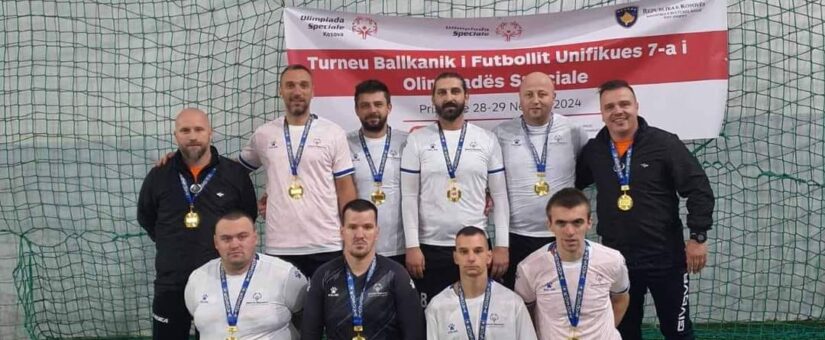 INKLUZIVNI NOGOMETNI TURNIR BALKANA – BRONZANA MEDALJA ZLATNOG SJAJA